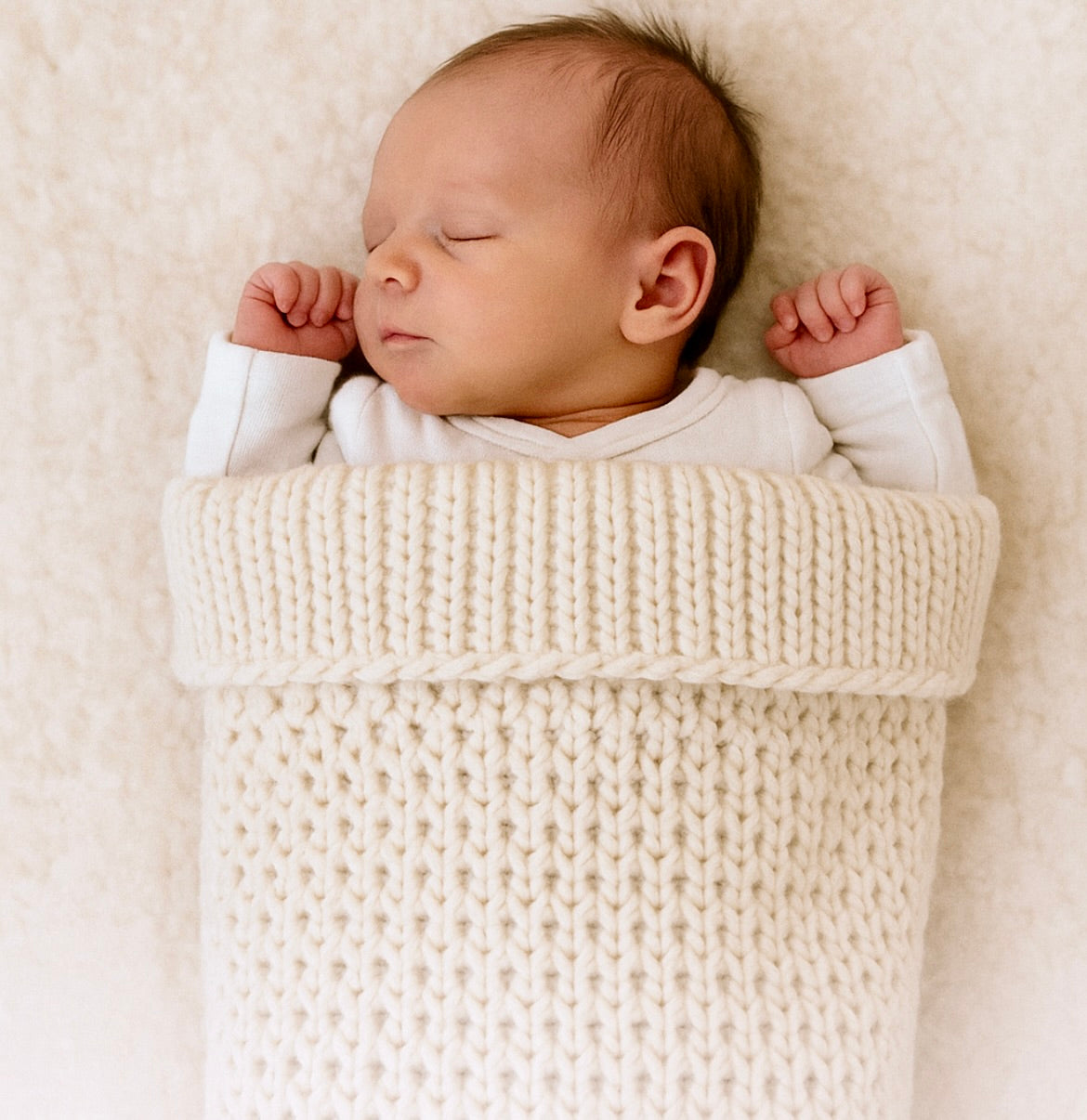 Wilou Merinowollen Babycocon – Geborgenheid zonder dekentje
