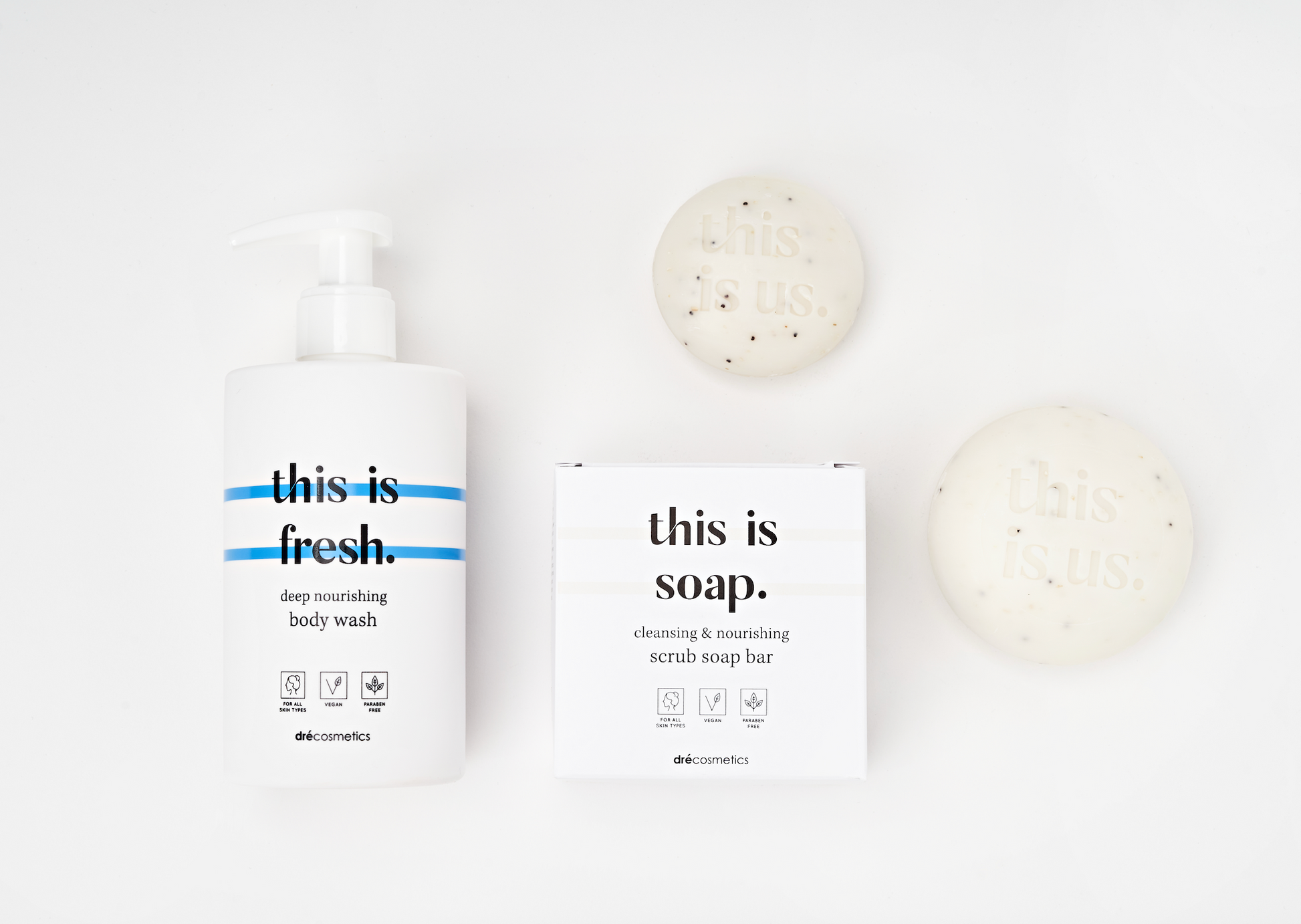 Douchegel 150ml | Sulfaatvrij - Vegan - Natuurlijke Hydraterende Douchegel - This is Fresh.