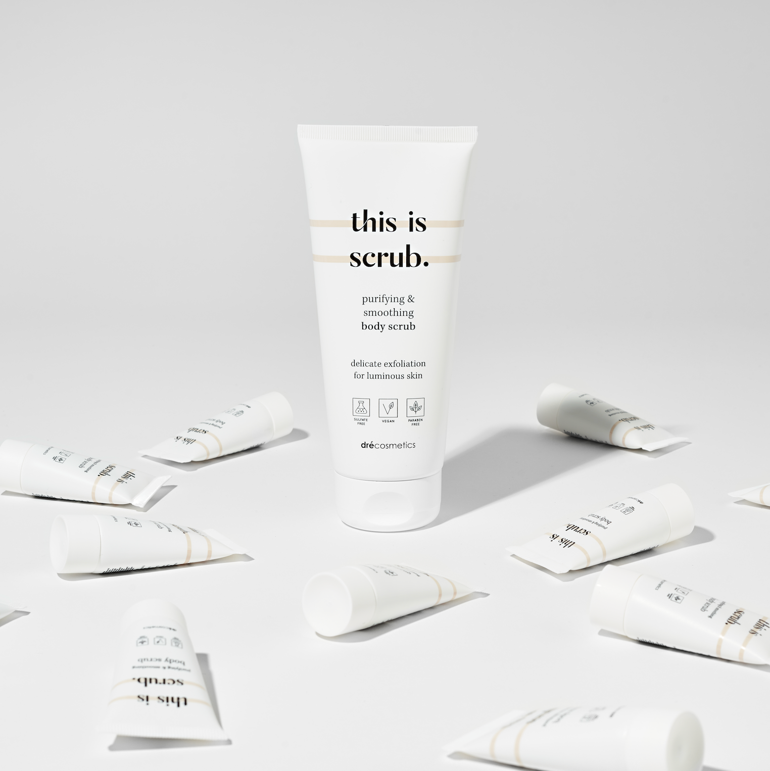 Body Scrub 200ml | Natuurlijke Lichaamsscrub - Exfoliërend & Voedend - This is Scrub.