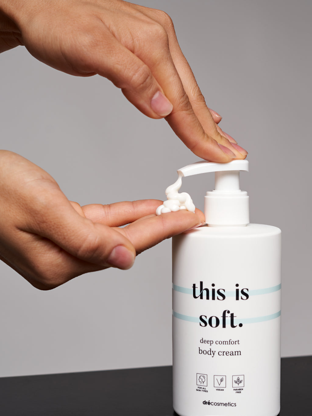 Body Cream 150ml | Hydraterende Lichaamscrème - Vegan - Gevoelige Huid - This is Soft.