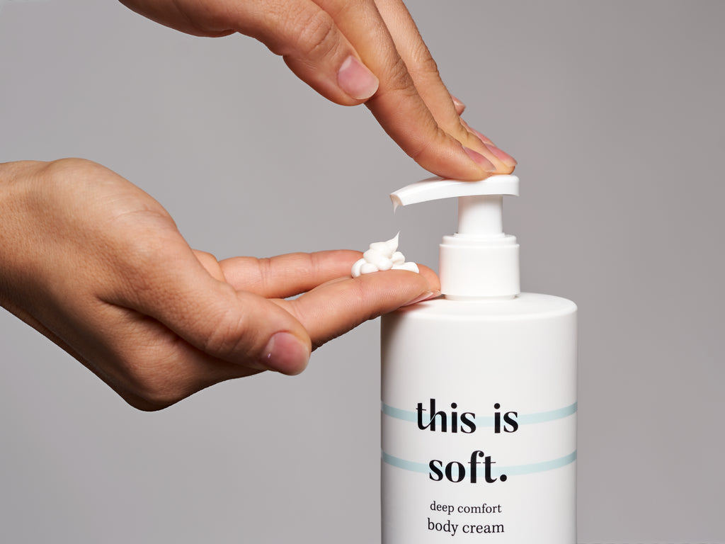 Body Cream 150ml | Hydraterende Lichaamscrème - Vegan - Gevoelige Huid - This is Soft.